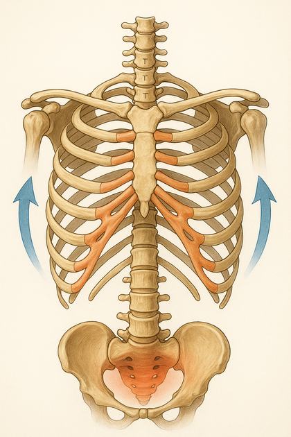 The Rib Cage Mechanics: Why Your Shoulders Can’t Move Without Your Spi ...