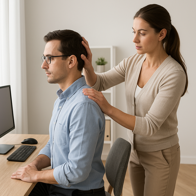 Desk Worker Survival Guide: Posture Fixes for Long Workdays” – Pso-Rite™