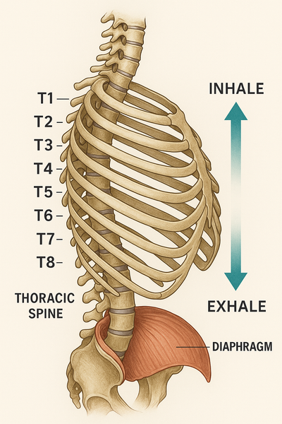 Breathe Through the Spine: How Your Thoracic Mobility Shapes Your Energy