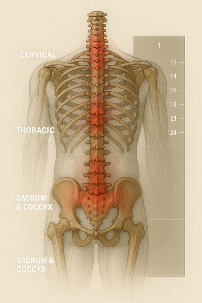 🧠 The 33 Vertebrae: Unlocking Your Spine with Pso-Back, Pso-Spine, and Pso-Neck